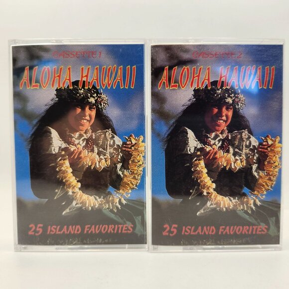 Madacy Other - Aloha Hawaii 25 Island Favorites Double Cassette Madacy